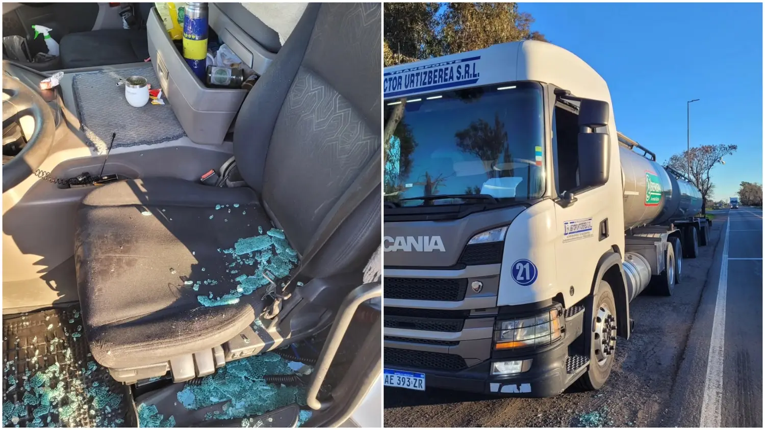 Alerta en la Ruta 5: preocupación por la ola de ataques con piedras a vehículos a la altura de Chivilcoy