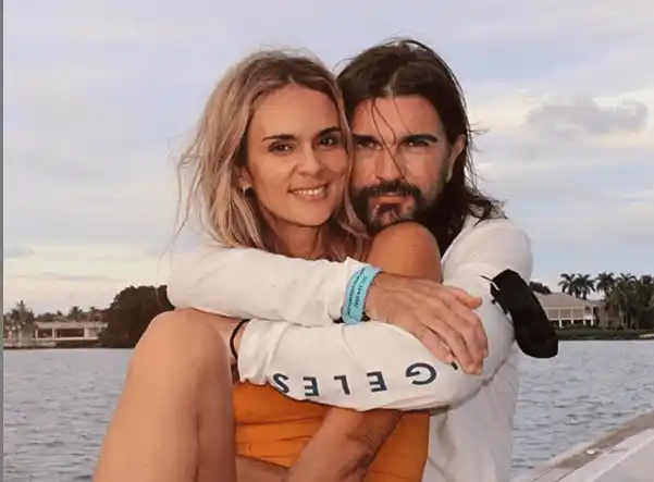 Juanes y su esposa Karen. Foto: Instagram