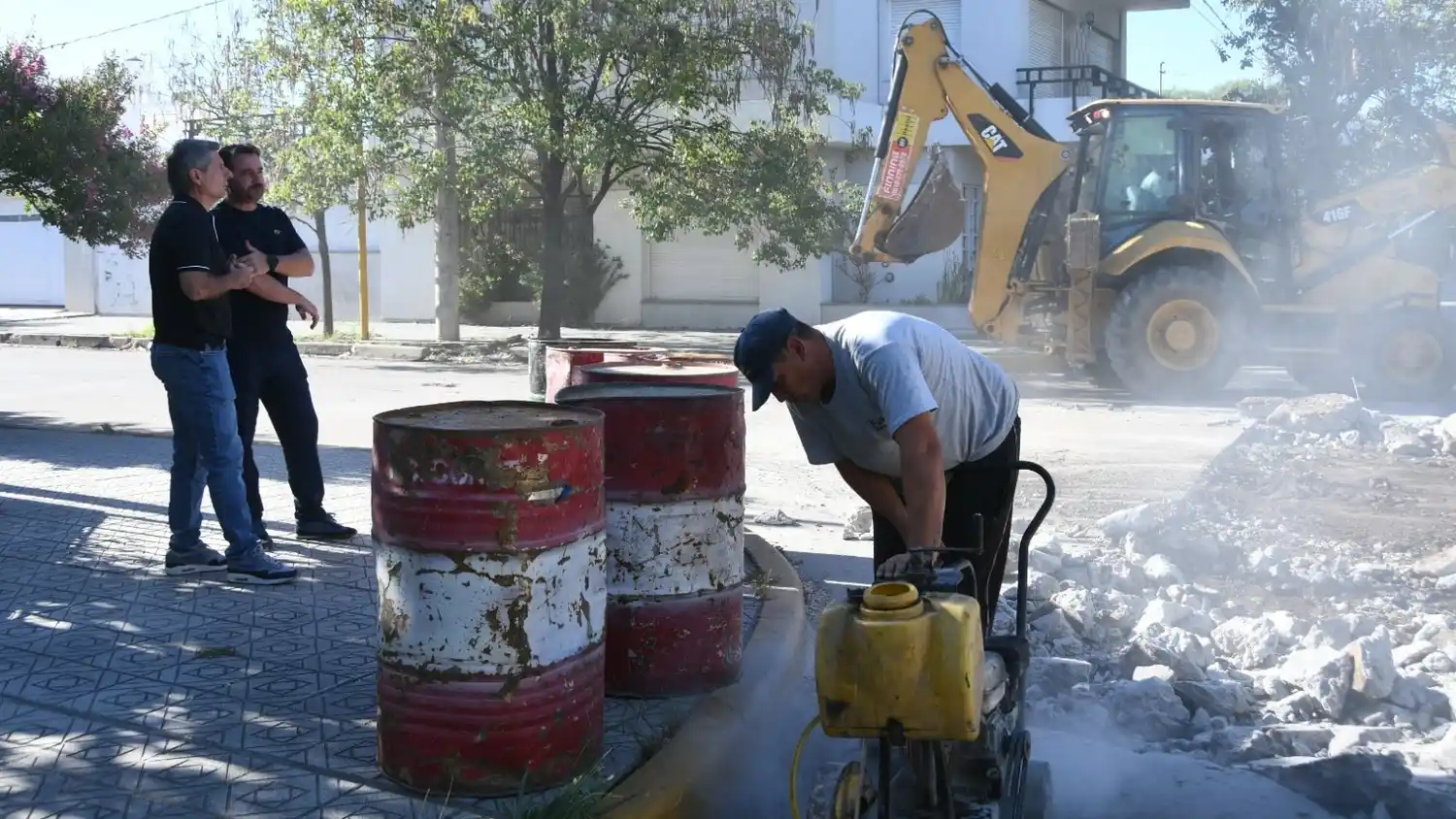 El municipio culminó con la 11° etapa del Plan Integral de arreglo de calles