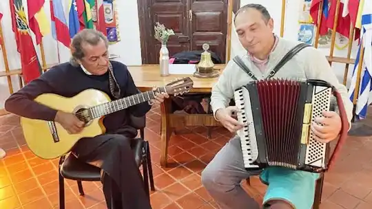 Una historia detrás de un acordeón