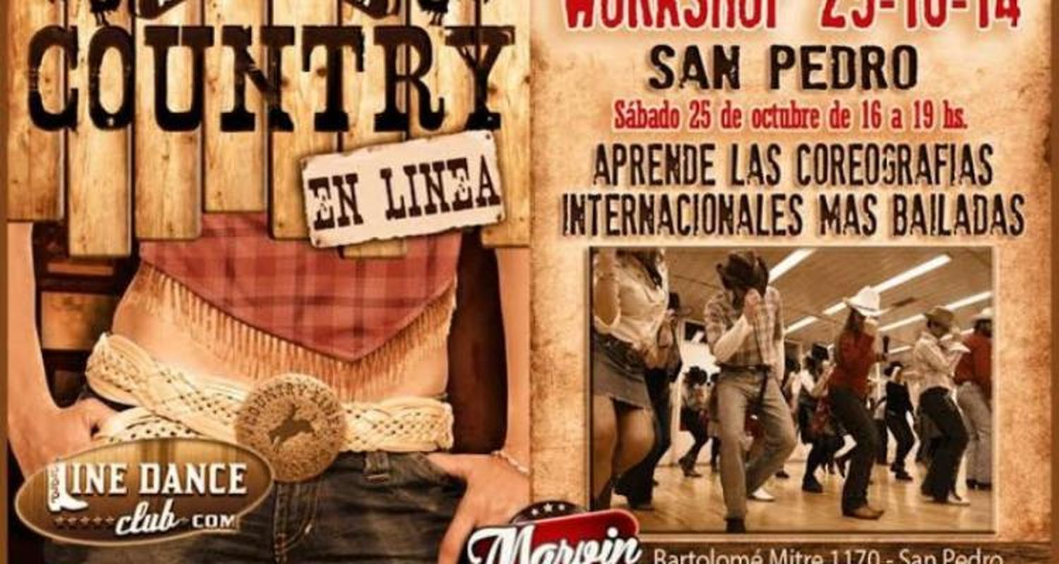 ¿Querés aprender a bailar line dance?