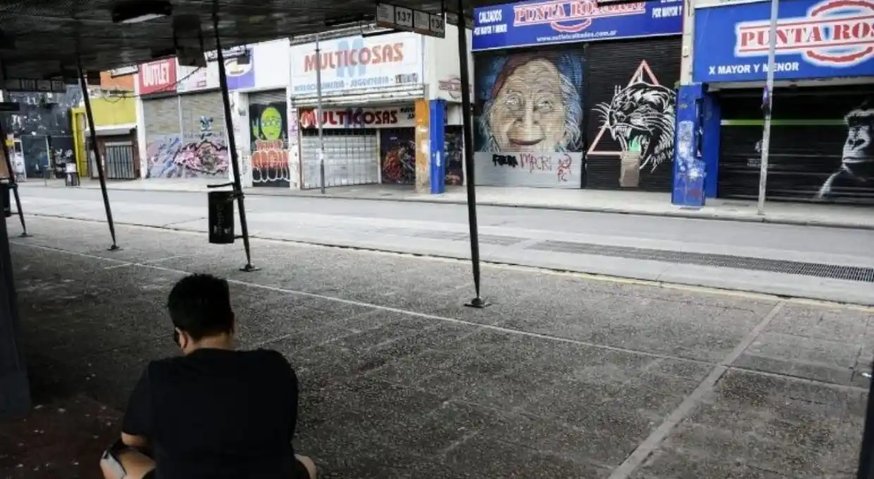 Rosario: comerciantes de calle San Luis en crisis