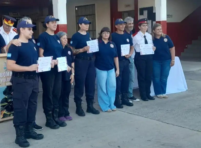 Bomberos Voluntarios cierre año 2025
