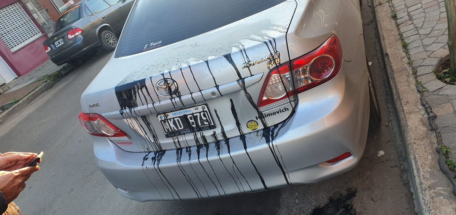 Pipi Sobredo tras el ataque a su auto: "Creo que fue alguien desvelado y malintencionado"