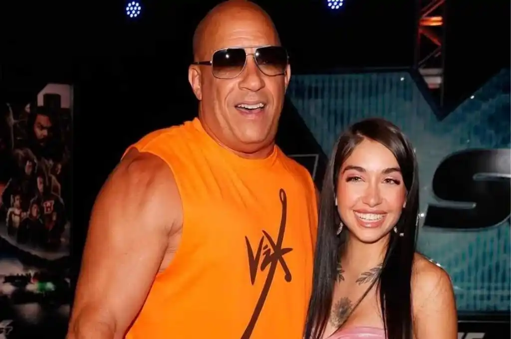 En la previa del estreno de “Rápidos y Furiosos 10”, así se conocían María Becerra y Vin Diesel