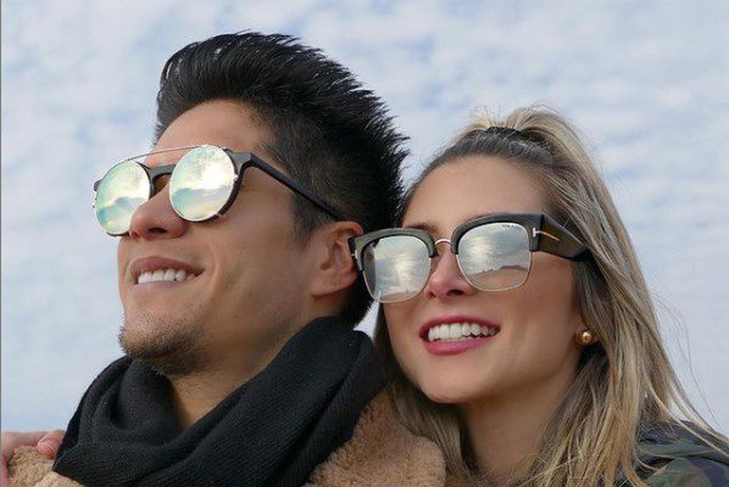 En fotos: ¡Apareció! Chyno se fue de rumba con su esposa