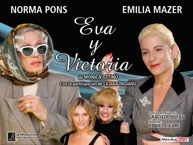 “Eva y Victoria” se presentan en el Teatro
