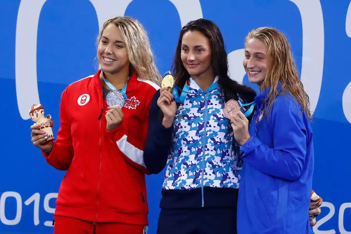 Más oro argentino: Virginia Bardach ganó los 200 metros mariposa