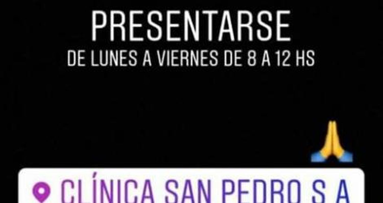 Dadores de sangre para Rodolfo