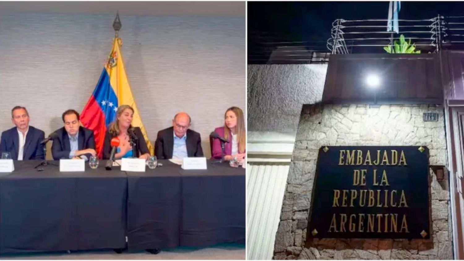 “Fue un rescate sin precedentes", dijeron los venezolanos refugiados en la Embajada argentina en Caracas