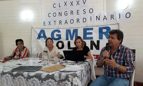 El Congreso de Agmer resolvió acatar la conciliación obligatoria