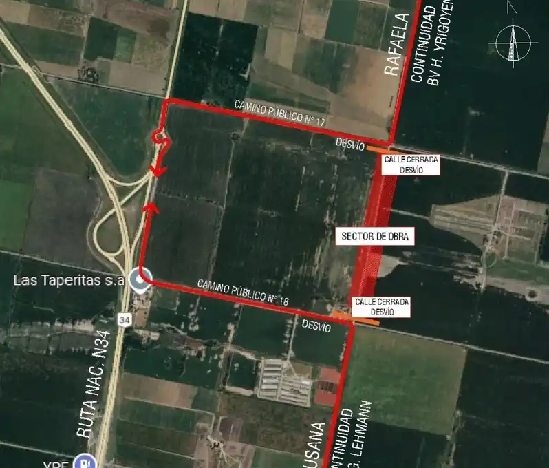 Plano del corte