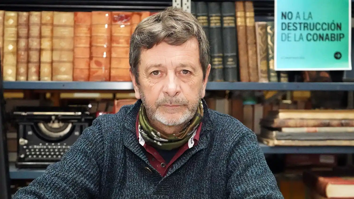 Director. Alberto Franco del Centro Cultural Necochea