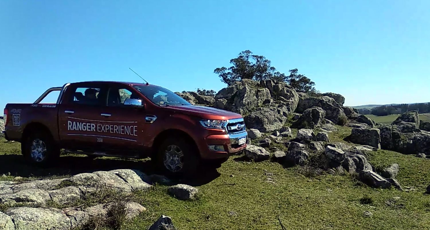 Ford Ranger Experience en Tandil: off road a puro vértigo