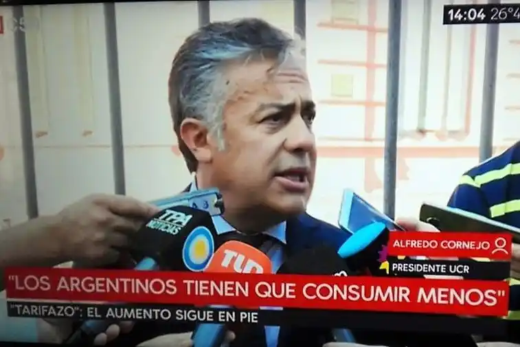 La UCR entró a la Rosada exigiendo "rebajas en tarifas" y salió pidiendo "consumir menos" 