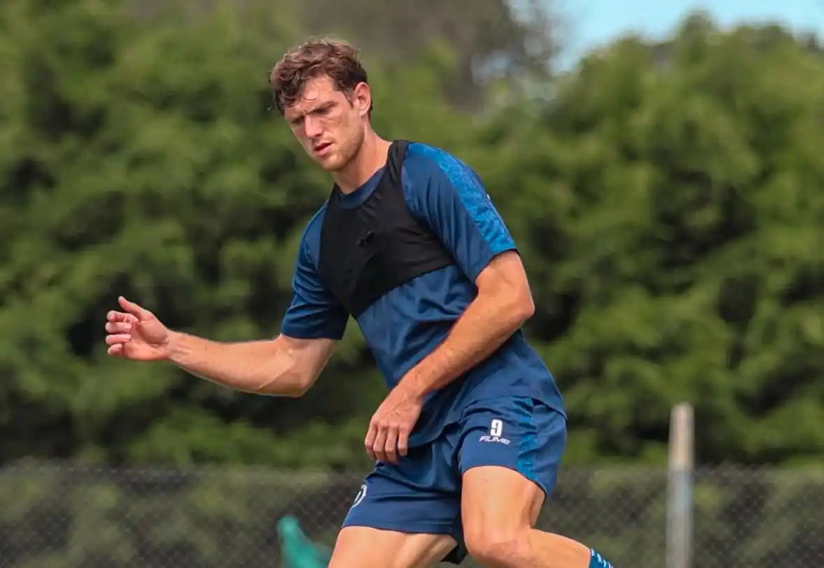 Tomás Bolzicco, autor del único tanto local (FOTO: Prensa Alvarado)