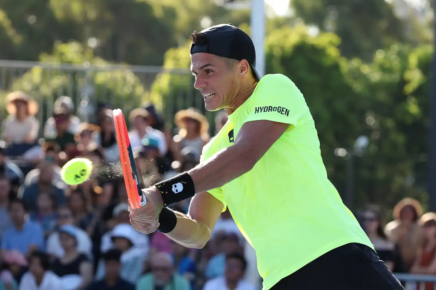 Coria, máximo favorito a ganar el torneo, cayó en su debut