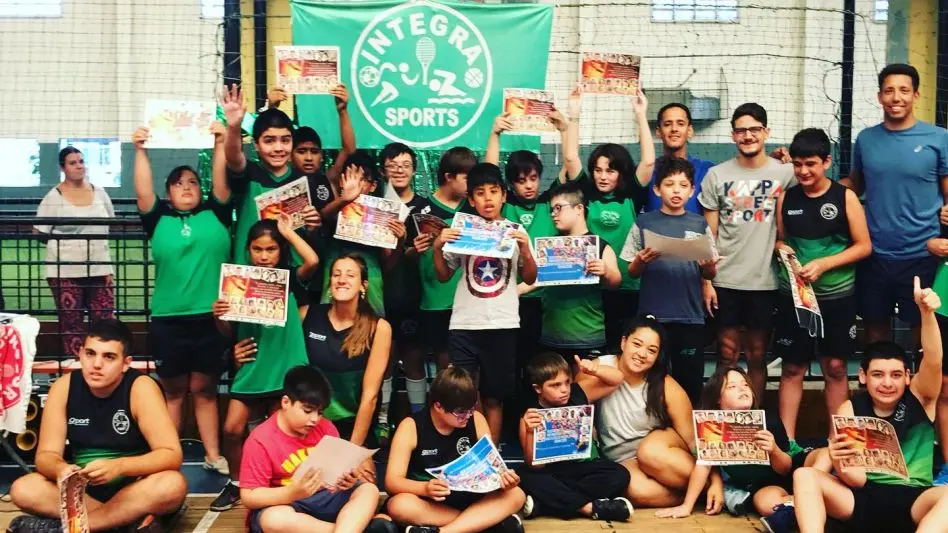 "Nosotros buscamos la inclusión a través del deporte"