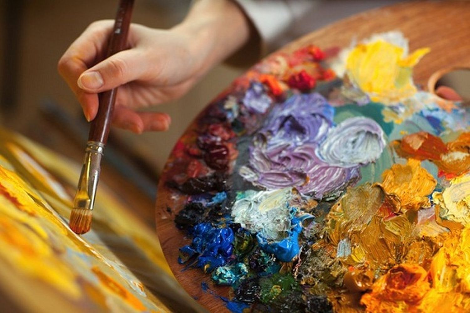 Taller de dibujo y pintura gratuito para los adultos