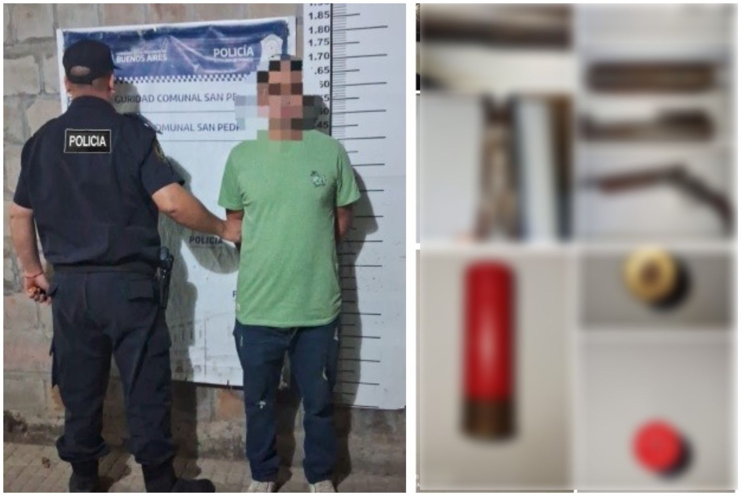 Discutió con su pareja y lo aprehendieron: tenía un arma de fuego