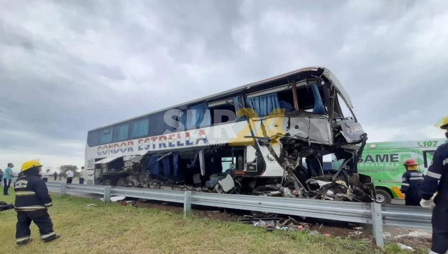 Viajaba a Venado: modelo rusa murió en el micro que chocó al camión