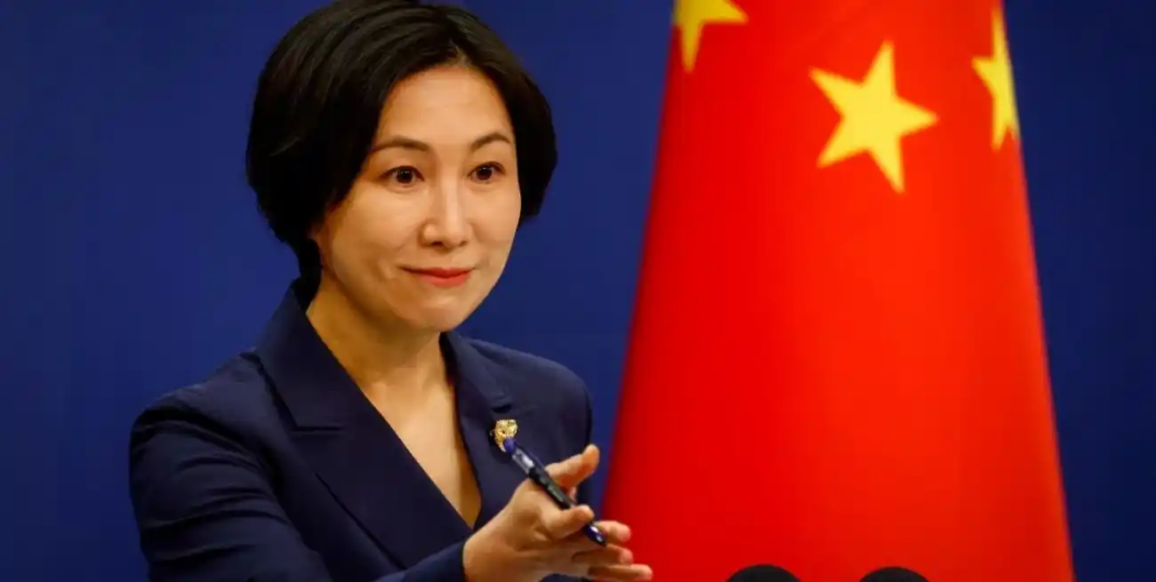 Mao Ning, portavoz del Ministerio de Asuntos Exteriores de China.