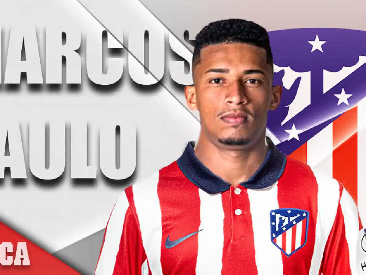 Atlético de Madrid presentó a Marcos Paulo 
