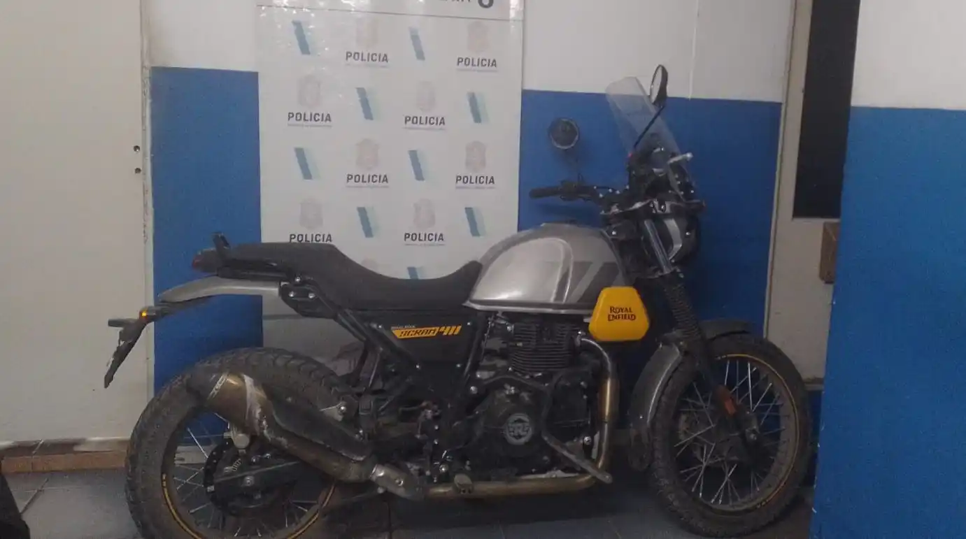 Cayó un menor con una moto robada luego de intentar escapar de la Policía