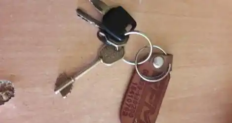 Llaves encontradas