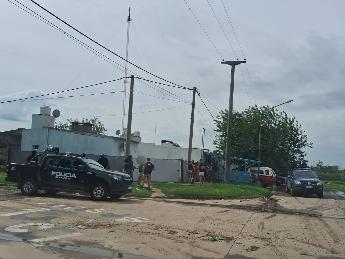 Allanamiento de la PDI en el Zaspe
