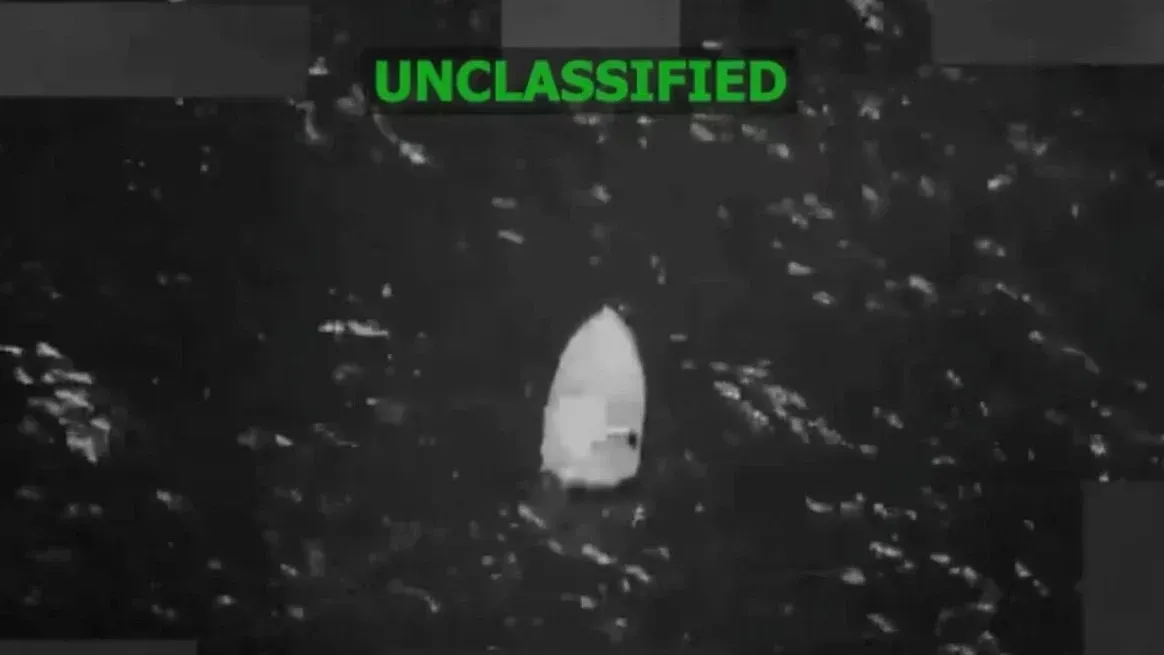 El ejército estadounidense también difundió un video del ataque.