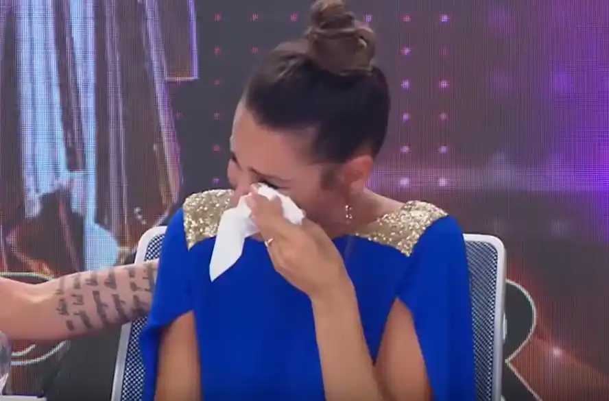 El desconsolado llanto de Pampita en el Súper Bailando: «La emoción desborda»