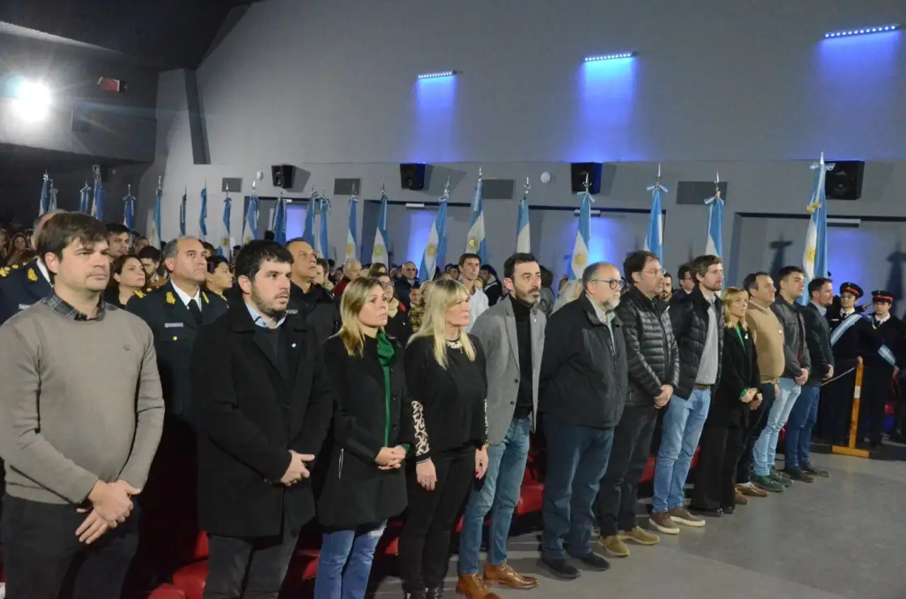 Venado Tuerto homenajeó la gesta belgraniana con emotivo acto patrio