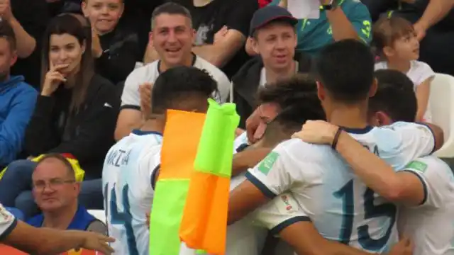 La Sub 20 sigue encendida y le ganó 2-0 a Portugal en el Mundial
