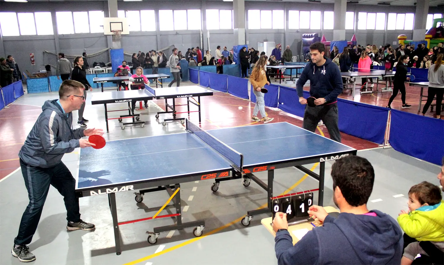 Se disputan los Play Off de la Liga Provincial de Tenis de Mesa