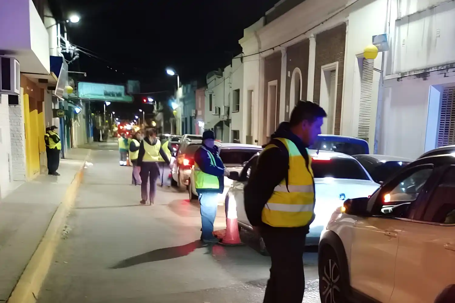 La conductora fue infraccionada por personal de Tránsito en un control de alcoholemia.