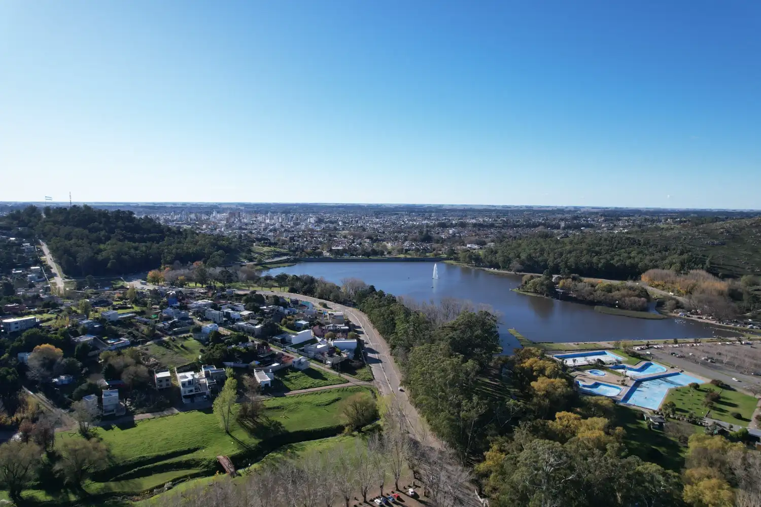 Vista aérea de Tandil.