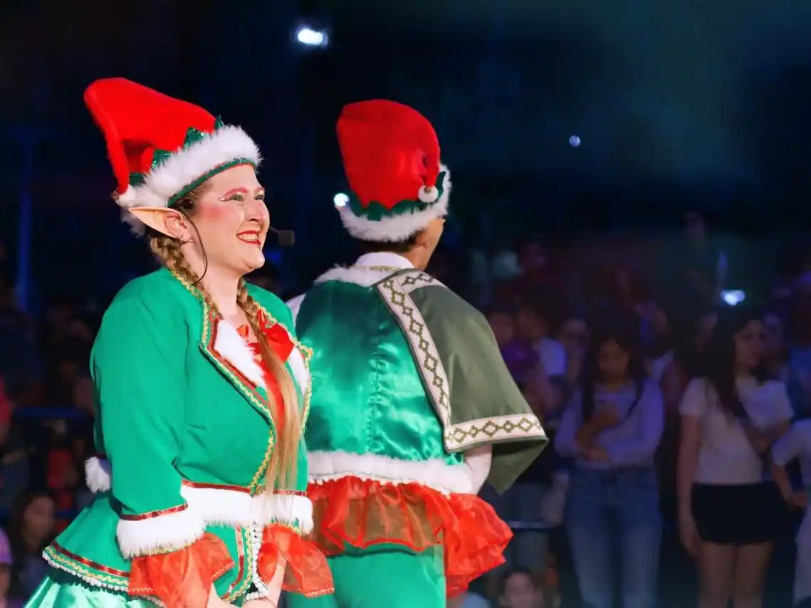 En la misma noche se presentó la obra “Navidad: Made in Argentina”. Foto: MVT