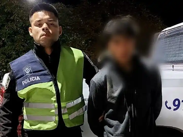 El joven fue aprehendido