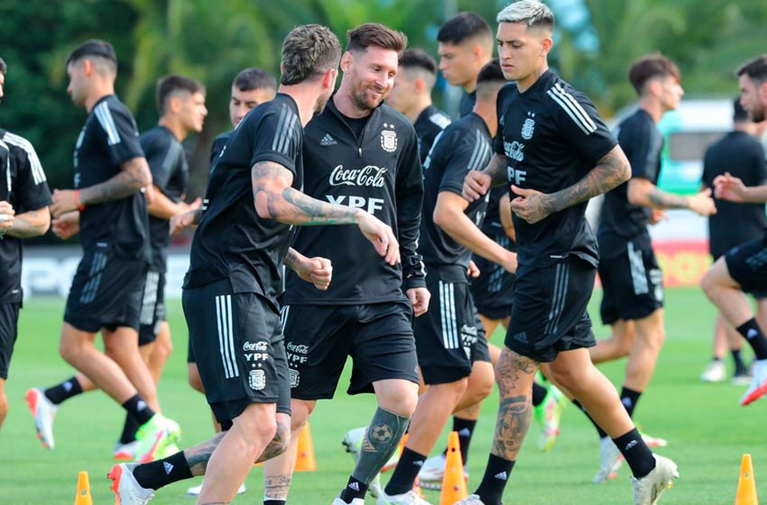 Messi se perfila como titular ante Uruguay