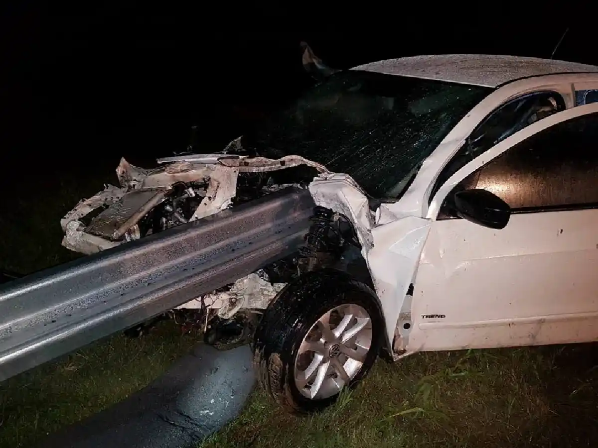 Sanfrancisqueño se accidentó en ruta 19 y está grave 