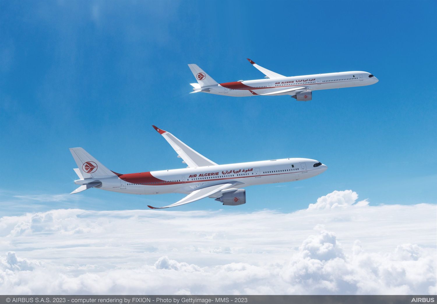 Air Algérie ordena cinco Airbus A330neo y dos A350-1000 para reforzar su oferta intercontinental
