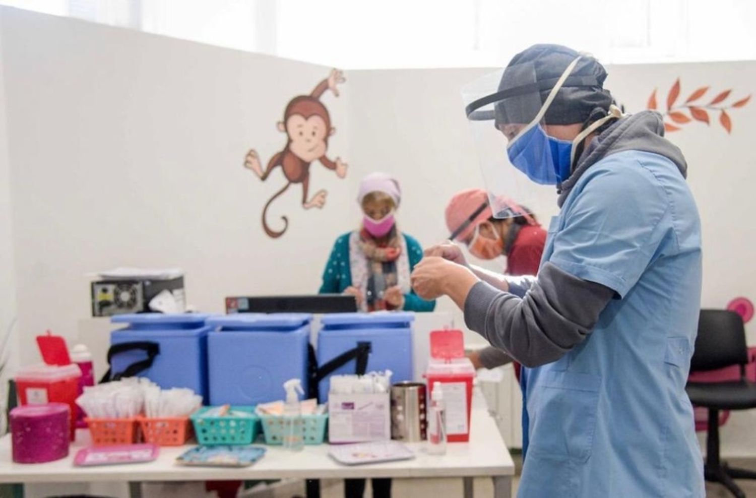 Comienza en Mar del Plata la vacunación antigripal para niños de 6 a 24 meses