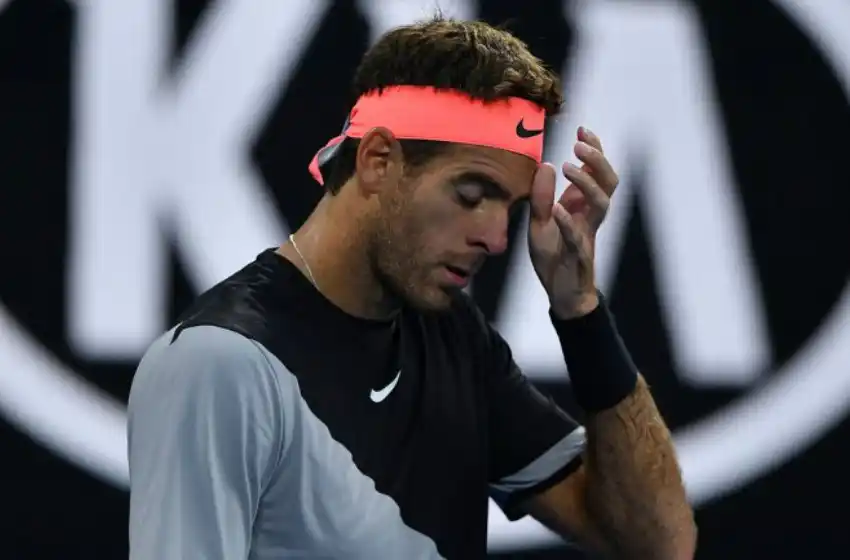 Del Potro fue eliminado del Abierto de Australia