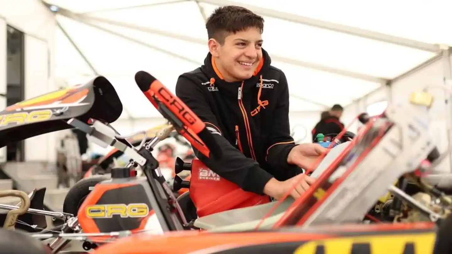 Santiago Panetta tiene 14 años y vive en Italia