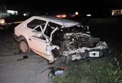 Nuevo accidente en la Ruta 226 y Patagonia, con un automovilista herido