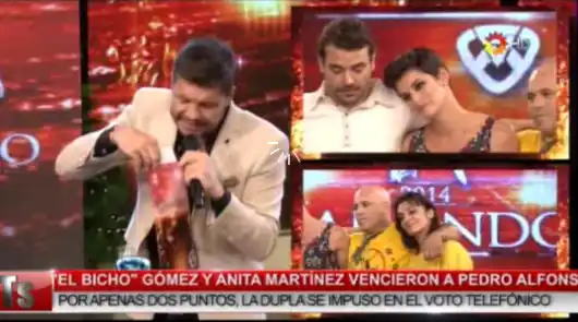 "El Bicho" Gómez y Anita Martínez vencieron a Pedro Alfonso en el teléfono