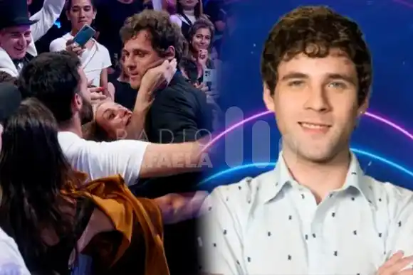 VIDEO | Misterio tras la salida de Agustín de Gran Hermano: ¿Qué le dijo al oído la chica de la tribuna?