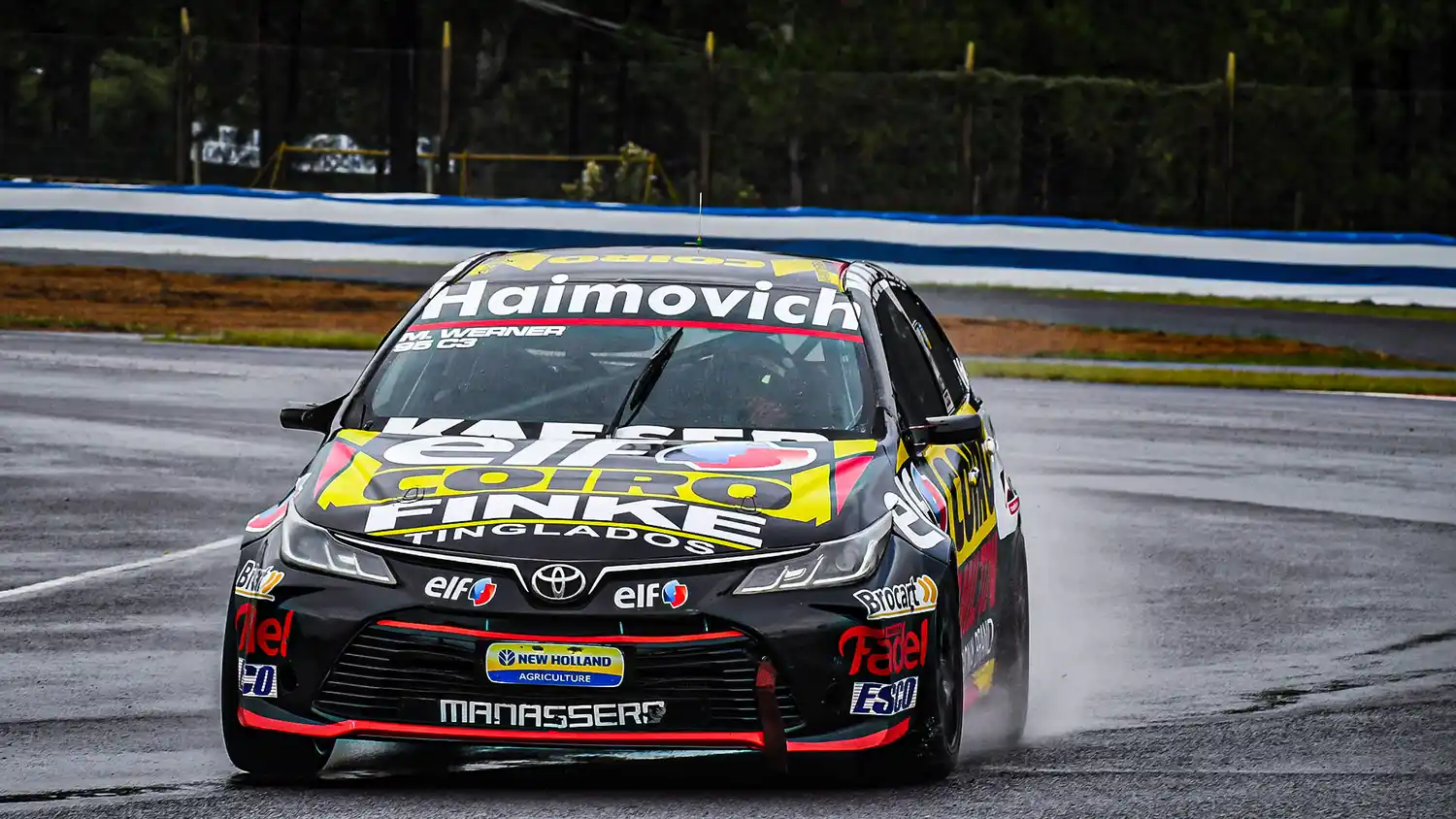 FOTO APAT Werner fue el más rápido del sábado.