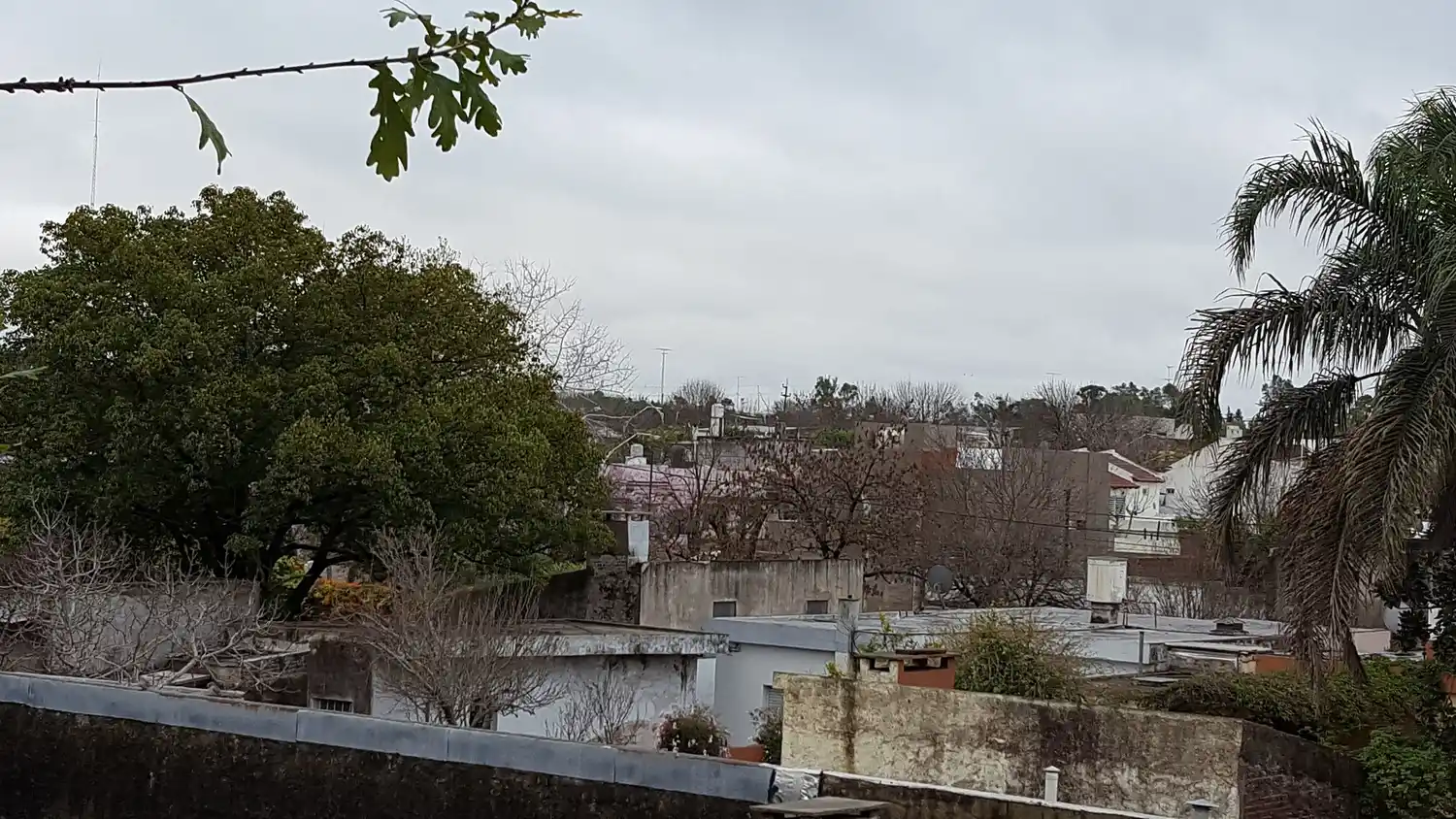 El Servicio Meteorológico Nacional emitió un alerta esta mañana